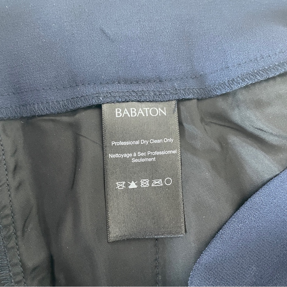NWT Babaton Cohen Pants in Indigo - Picture 6 of 10